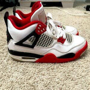 Retro Jordan 4s fire red!